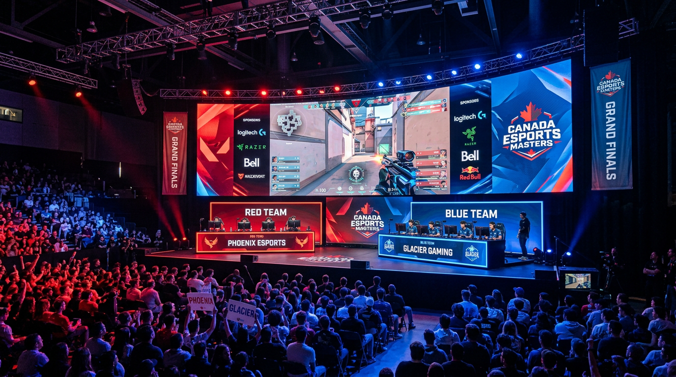 Esports tournament event at BRENKAV
